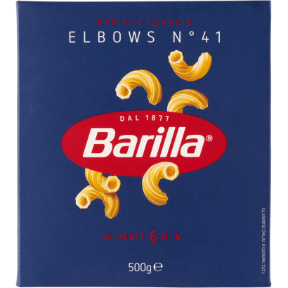 Barilla Elbows apró száraztészta durum búzadarából 500 g
