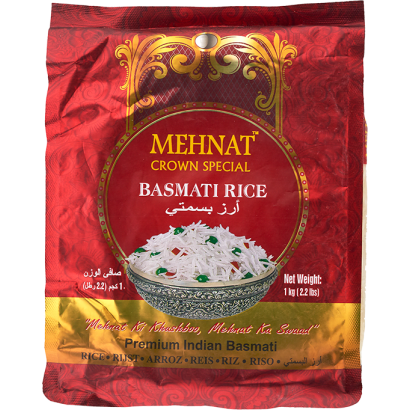 Mehnat Crown Special basmati rizs 1 kg