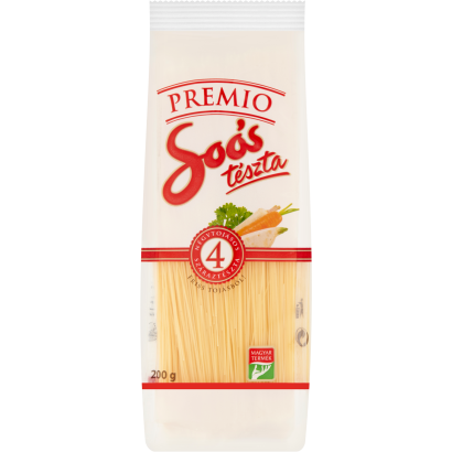 Soós Premio cérnametélt négytojásos száraztészta 200 g