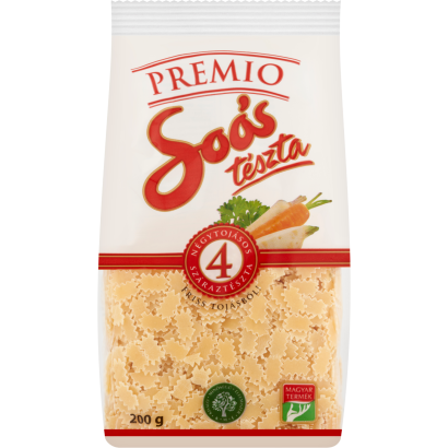 Soós Premio eper négytojásos száraztészta 200 g