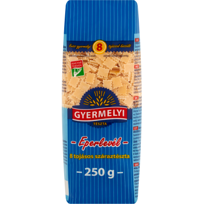Gyermelyi eperlevél 8 tojásos száraztészta 250 g