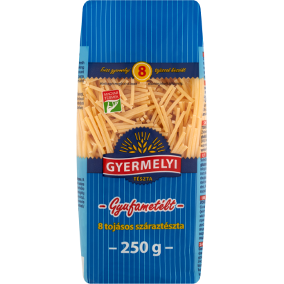 Gyermelyi gyufametélt 8 tojásos száraztészta 250 g