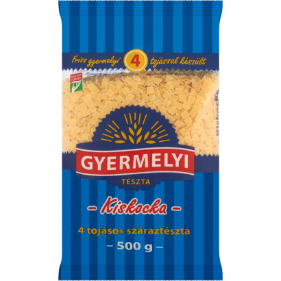 Gyermelyi kiskocka 4 tojásos száraztészta 500 g