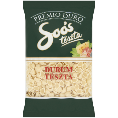 Soós Premio Duro kagyló durum száraztészta 400 g