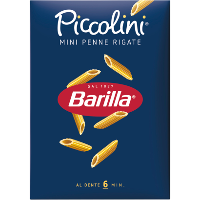 Barilla Piccolini Mini Penne Rigate apró durum száraztészta 500 g