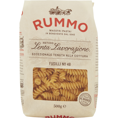 Rummo Fusilli tojás nélküli durum száraztészta 500 g