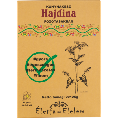 Életfa Élelem konyhakész hajdina főzőtasakban 2 x 125 g