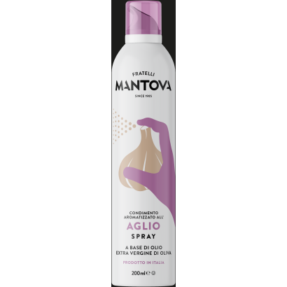 Mantova fokhagymás extra szűz olíva olaj spray 200 ml