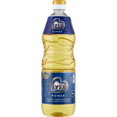 Floriol Vitamins finomított napraforgó-étolaj hozzáadott A-, D-, E-vitaminnal 1 l