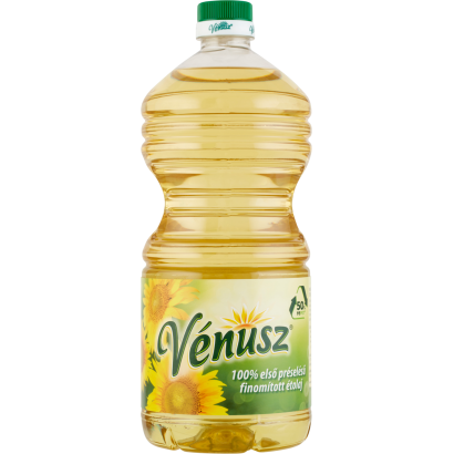 Vénusz 100% első préselésű finomított napraforgó-étolaj 2 l