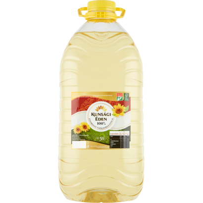 Kunsági Éden 100% finomított napraforgó-étolaj 5 l