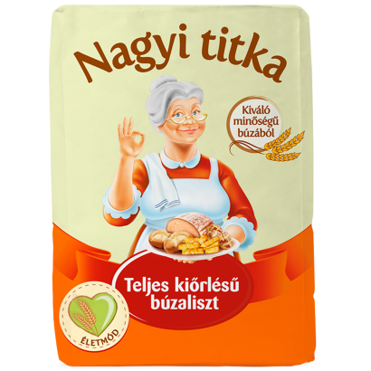 Nagyi titka teljes kiőrlésű búzaliszt 1 kg