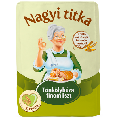 Nagyi titka tönkölybúza finomliszt 1 kg