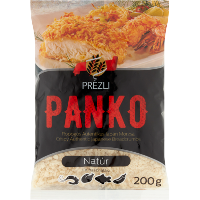Prézli Panko natúr ropogós autentikus japán morzsa 200 g