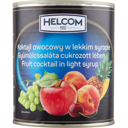 Helcom gyümölcssaláta cukrozott lében 820 g