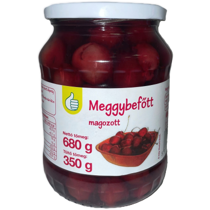 Auchan Tipp magozott meggy 680/350 g