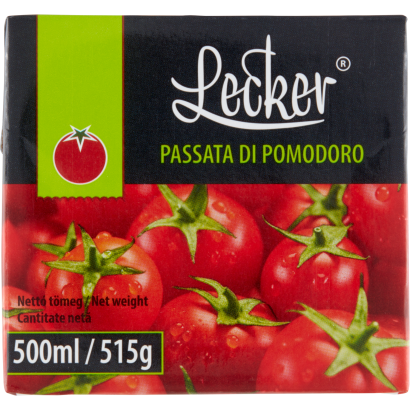 Lecker passzírozott paradicsom 500 ml