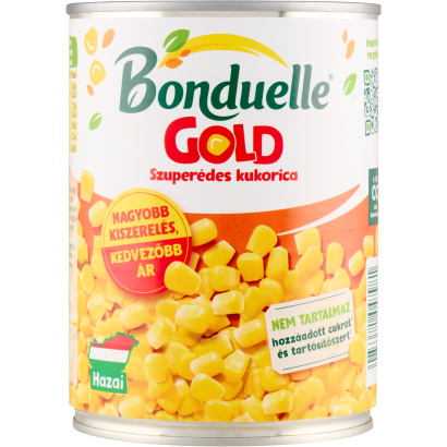 Bonduelle Gold morzsolt csemegekukorica 440 g