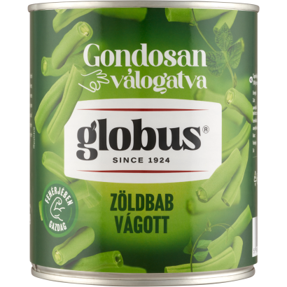 Globus vágott zöldbab 800 g