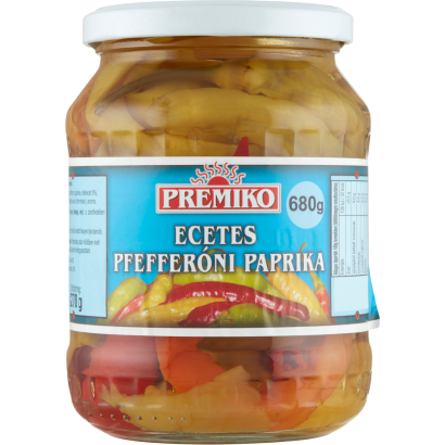 Premiko ecetes pfefferóni paprika 680 g