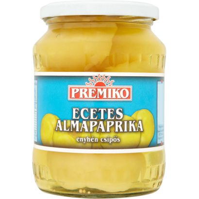 Premiko enyhén csípős ecetes almapaprika 680 g
