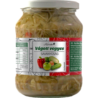 Kertike vegyes vágott 680/360 g