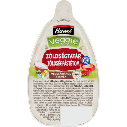 Hamé Veggie zöldségtatár zöldségpástétom 105 g