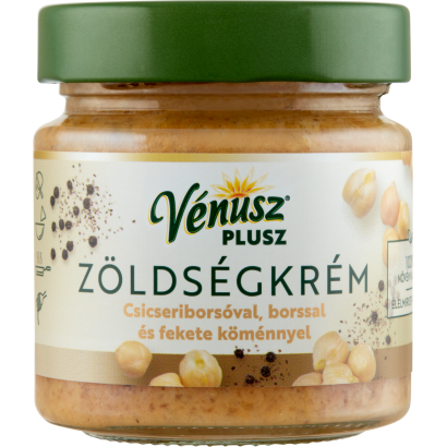 Vénusz Plusz zöldségkrém csicseriborsóval, borssal és fekete köménnyel 180 g