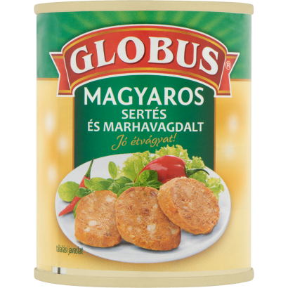 Globus magyaros sertés és marhavagdalt 130 g