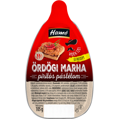 Hamé Ördögi Marha pirítós pástétom 105 g