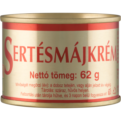 Sertésmájkrém 62 g