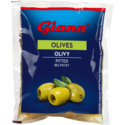 Giana zöld magozott olívabogyó sós lében 195 g