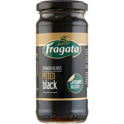 Fragata fekete olajbogyó, mag nélkül, sós lében 230 g
