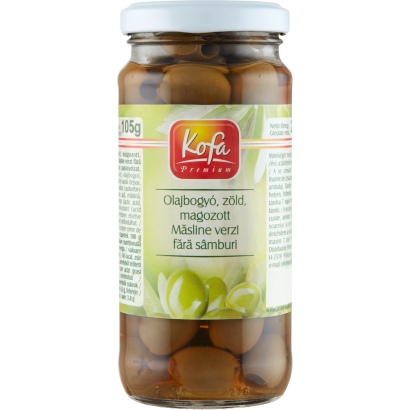 Kofa Premium magozott zöld olajbogyó 230 g