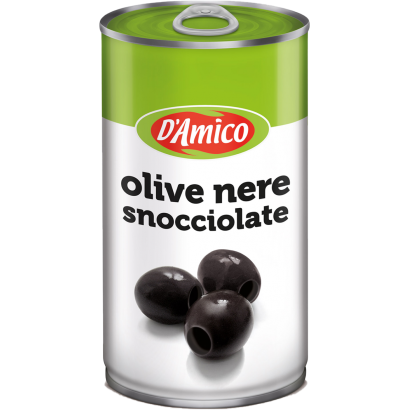 D'Amico Fekete magozott olivabogyó 350/150 g