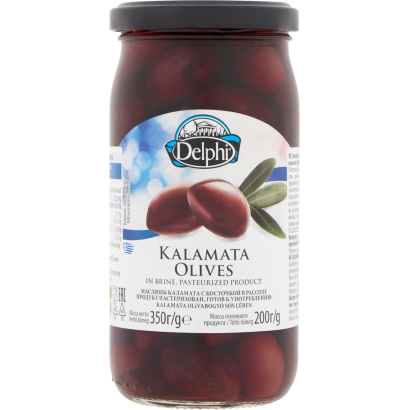Delphi Kalamata olívabogyó sós lében 350 g