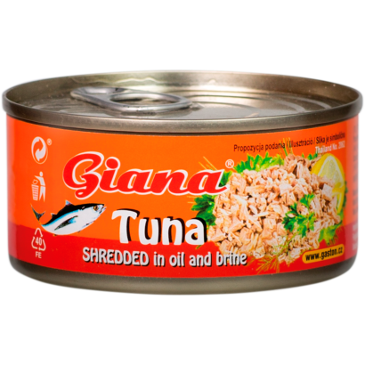Giana aprított tonhal növényi olajban és sós lében 170 g