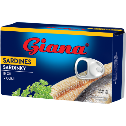 Giana szardínia növényi olajban 125 g