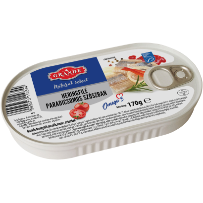 GRANDE heringfilé paradicsomos 170 g