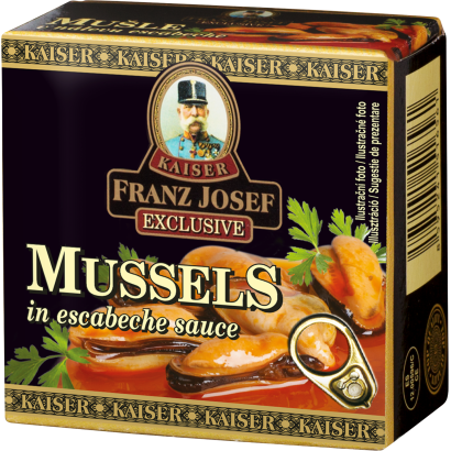 Kaiser Franz Josef Exclusive kagyló escabeche szószban 80 g