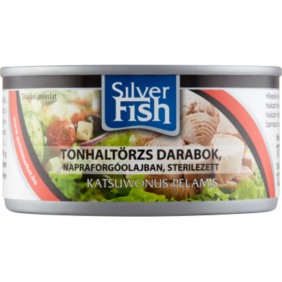 Silver Fish tonhaltörzs darabok napraforgóolajban 170 g