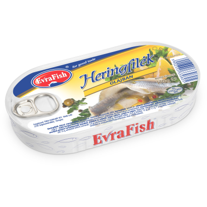 EvraFish Heringfilé olajos 170g