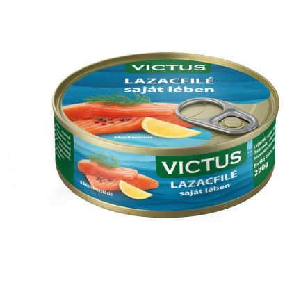 Victus lazacfilé saját levében 220 g