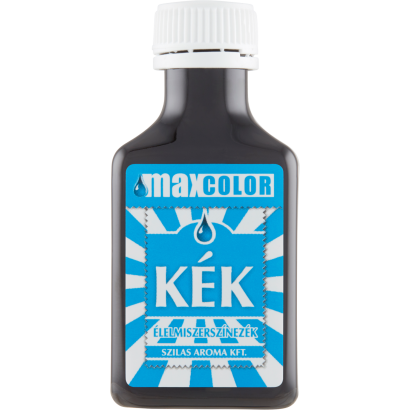 Max Color kék élelmiszerszínezék 30 ml
