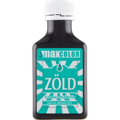 Max Color zöld élelmiszerszínezék 30 ml