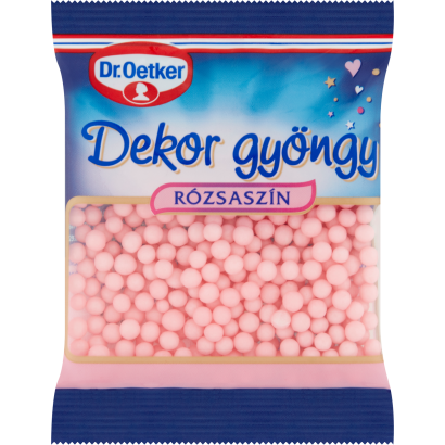 Dr. Oetker rózsaszín dekor gyöngy 30 g