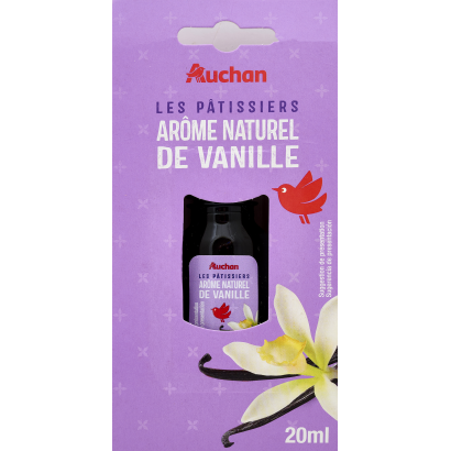 Auchan Kedvenc natúr vanília aroma 20 ml