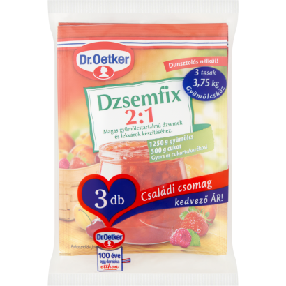Dr. Oetker dzsemfix 2:1 3 x 25 g