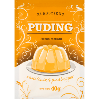 Klasszikus vaníliaízű pudingpor 40 g