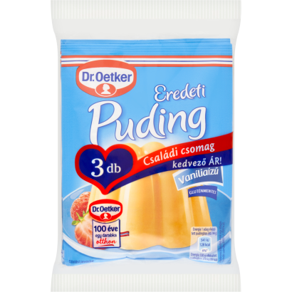 Dr. Oetker Eredeti Puding vaníliaízű pudingpor 3 x 40 g